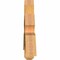 Ekena Millwork Davenport Rough Sawn Timber Gable Bracket, Western Red Cedar, 60"W x 22"H x 4"D x 6"F, 9/12 Pitch GBW060X22X0406DAV00RWR - alternate 2